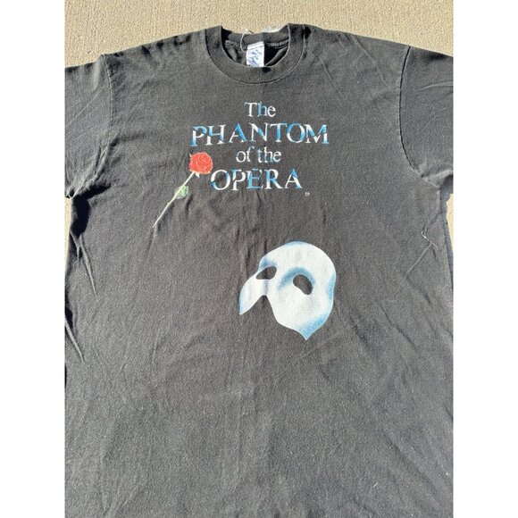 90’s The Phantom Of The Opera Graphic T Shirt Faded - Picture 4 of 7